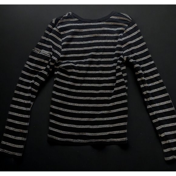 In Design Striped Ribbed Top - Picture 5 of 8